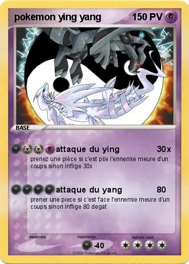 Pokemon pokemon ying yang
