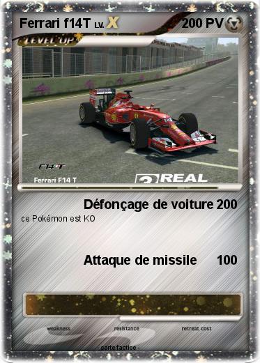 Pokemon Ferrari f14T