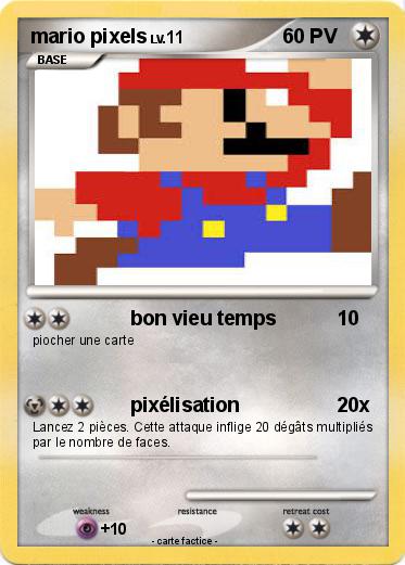 Pokemon mario pixels