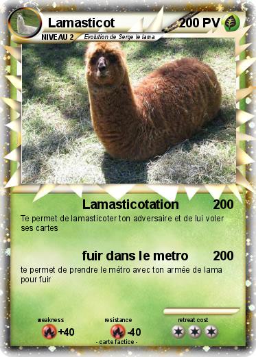 Pokemon Lamasticot