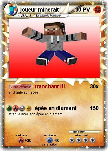 Pokemon joueur minerait