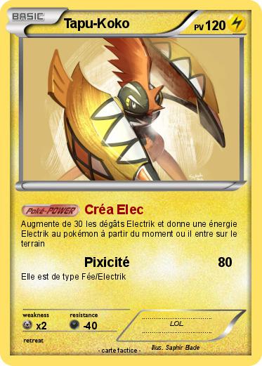 Pokemon Tapu-Koko