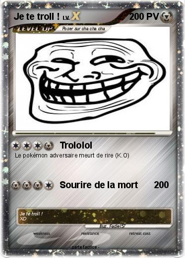 Pokemon Je te troll !