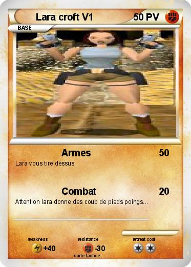 Pokemon Lara croft V1