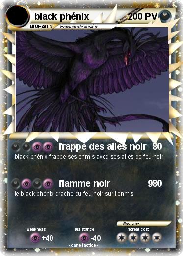 Pokemon black phénix