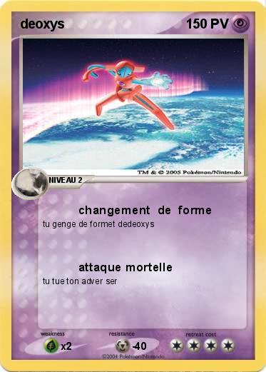 Pokemon deoxys
