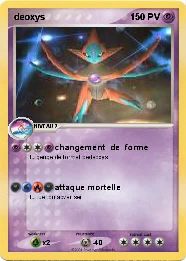 Pokemon deoxys