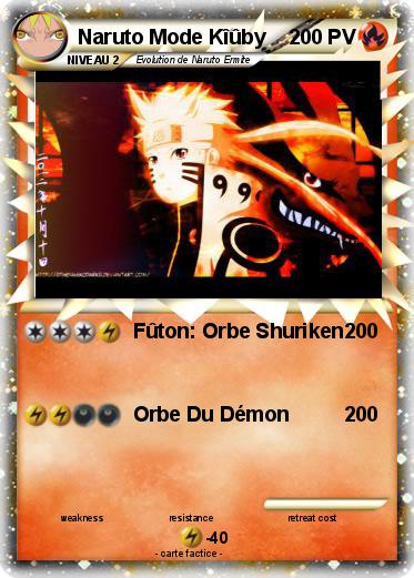 Pokemon Naruto Mode Kîûby