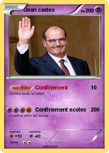 Pokemon Jean castex