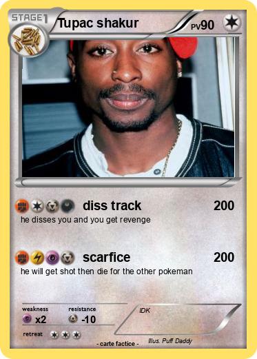 Pokemon Tupac shakur