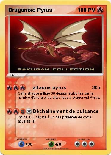 Pokemon Dragonoid Pyrus