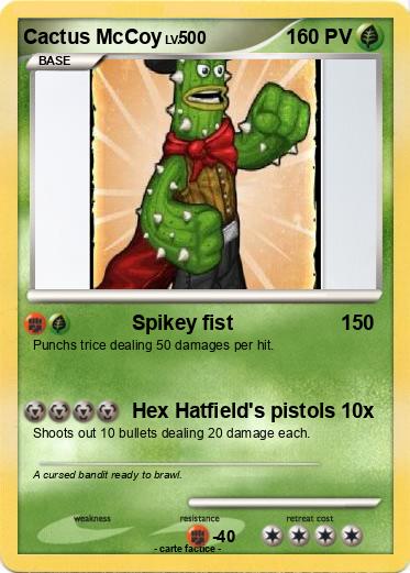 Pokemon Cactus McCoy