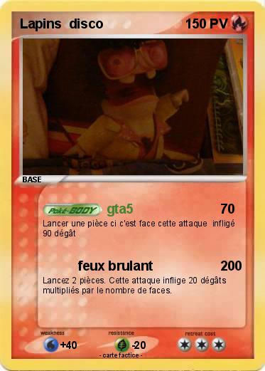 Pokemon Lapins  disco