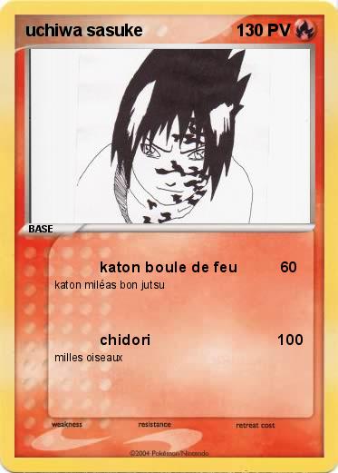 Pokemon uchiwa sasuke