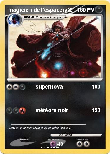 Pokemon magicien de l'espace