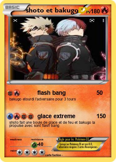 Pokemon shoto et bakugo