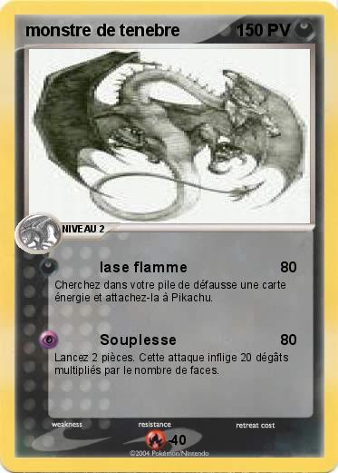 Pokemon monstre de tenebre