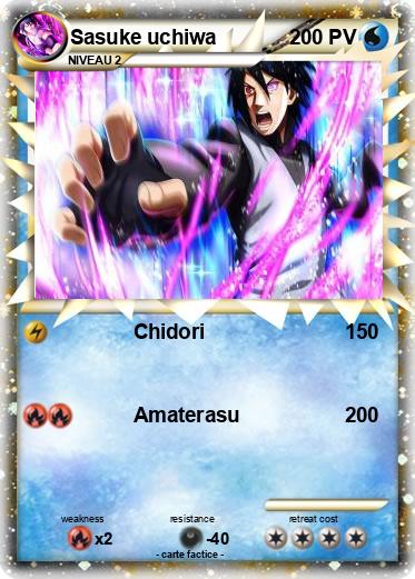 Pokemon Sasuke uchiwa