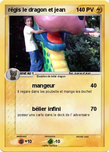 Pokemon régis le dragon et jean