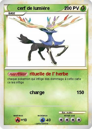 Pokemon cerf de lumière