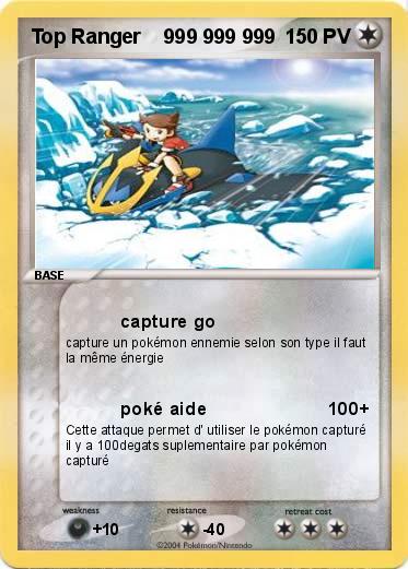 Pokemon Top Ranger    999 999 999
