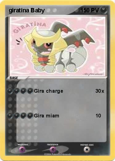 Pokemon giratina Baby