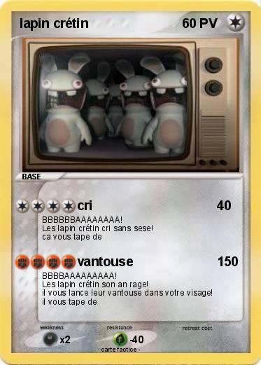 Pokemon lapin crétin