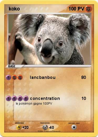 Pokemon  koko