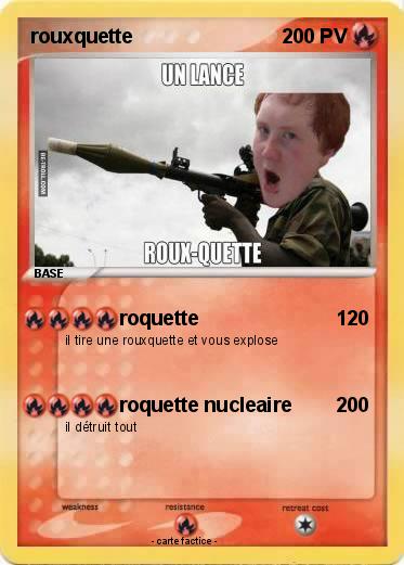 Pokemon rouxquette