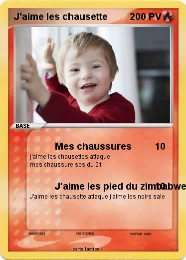 Pokemon J'aime les chausette