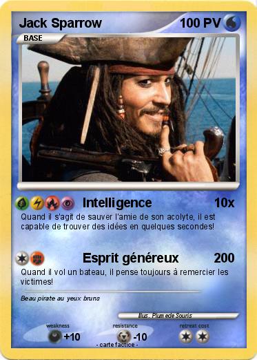 Pokemon Jack Sparrow