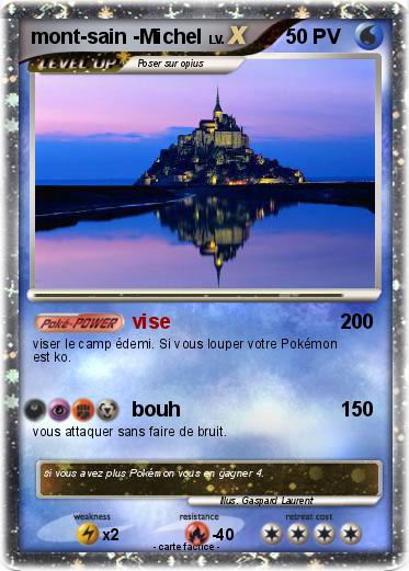 Pokemon mont-sain -Michel