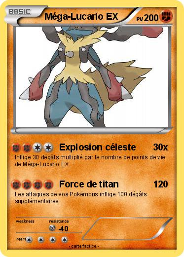 Pokemon Méga-Lucario EX