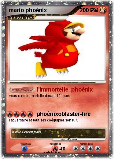 Pokemon mario phoénix                            .