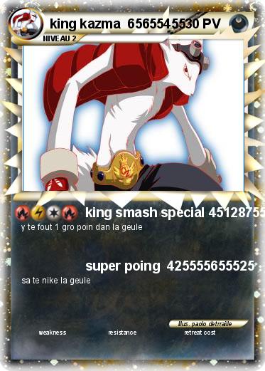 Pokemon king kazma  65655455
