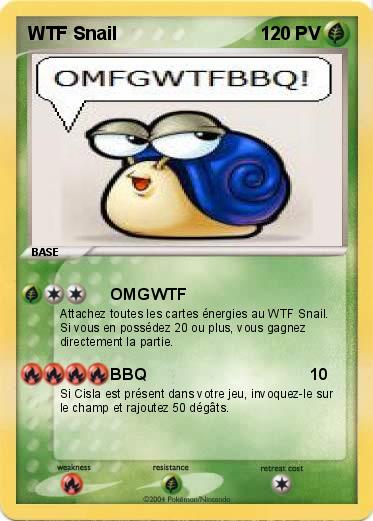 Pokemon WTF Snail