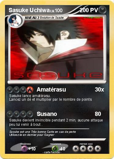 Pokemon Sasuke Uchiwa