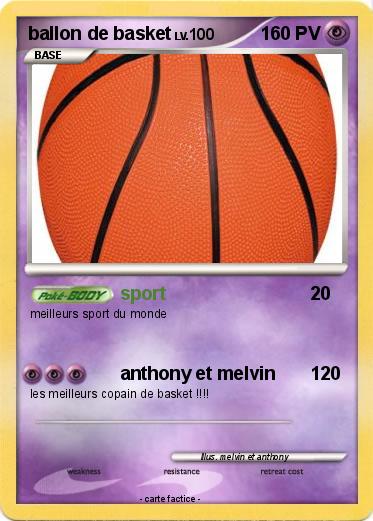 Pokemon ballon de basket