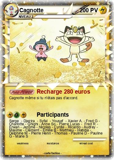 Pokemon Cagnotte