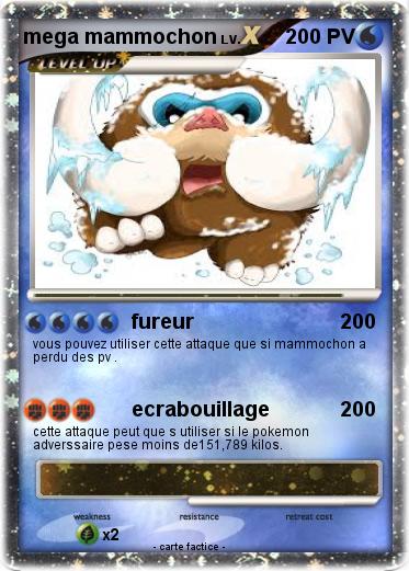 Pokemon mega mammochon