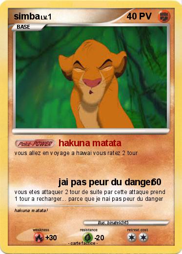 Pokemon simba