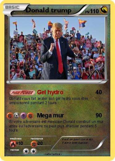 Pokemon Donald trump