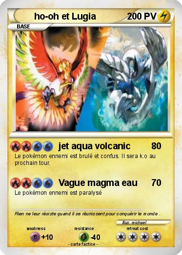Pokemon ho-oh et Lugia