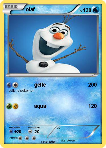 Pokemon olaf