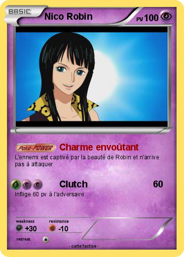 Pokemon Nico Robin
