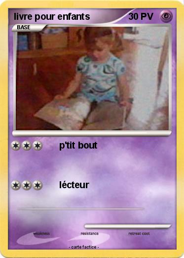Pokemon livre pour enfants