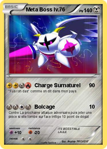 Pokemon Meta Boss lv.76