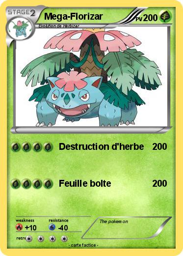 Pokemon Mega-Florizar