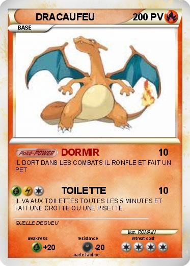 Pokemon DRACAUFEU