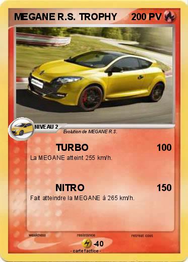 Pokemon MEGANE R.S. TROPHY
